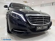 Mercedes Benz S320L R19 LED 2017 Black Rear Entertainment